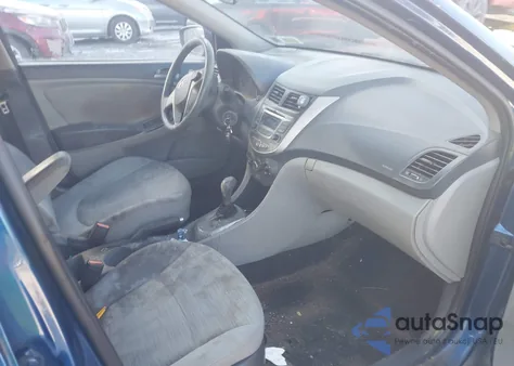 2016 Hyundai Accent Se z USA, uszkodzony, nr VIN KMHCT4AE1GU016177